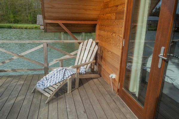 romantisch overnachten water natuurhuisje belgie