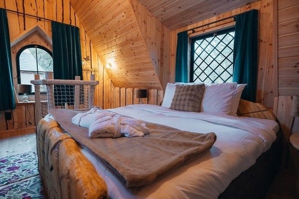 boomhut overnachten Durbuy vakantiehuis glamping