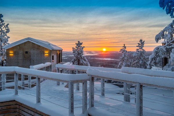 winter vakantie Lapland Nordic noorderlicht