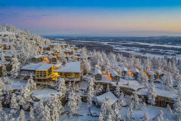 winter vakantie Lapland Nordic noorderlicht