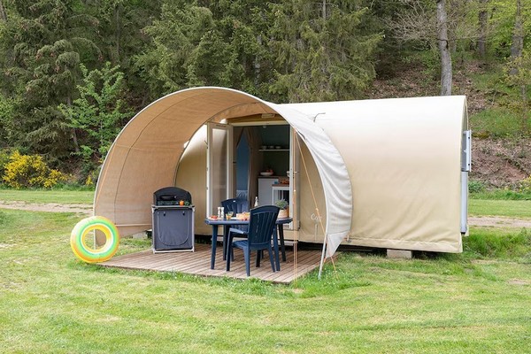 glamping vakantie ardennen Camping Sandaya Parc la Clusure