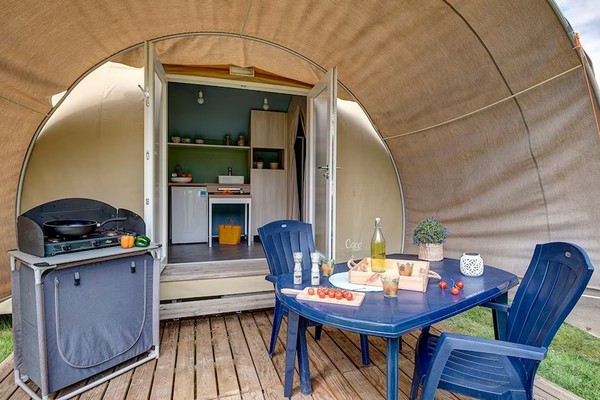 glamping vakantie ardennen Camping Sandaya Parc la Clusure