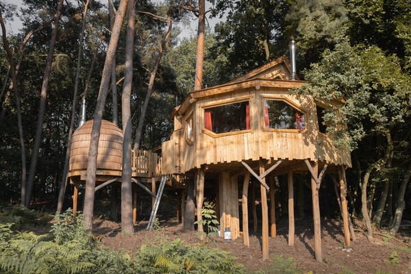 glamping boomhut warredal vakantie kinderen