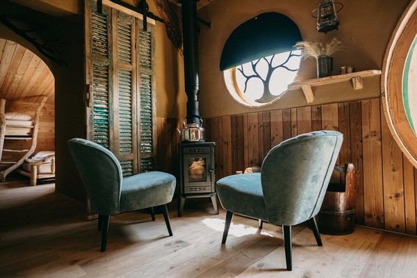 glamping warredal vakantie kinderen hobbithuisje