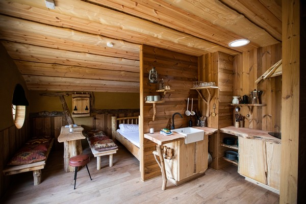 glamping warredal vakantie kinderen hobbithuisje