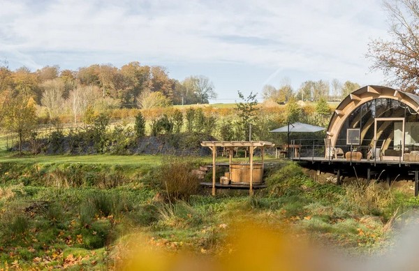 natuurhuisje belgie tiny house huren