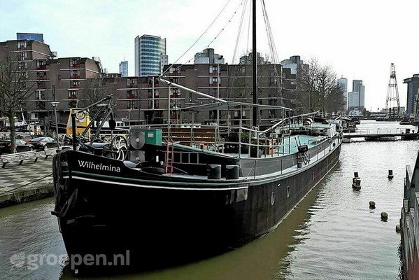 origineel overnachten boot Nederland citytrip rotterdam