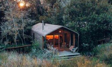 tiny house overnachten Oostende vakantiehuis