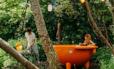 tiny house overnachten Oostende vakantiehuis