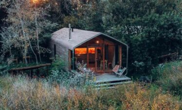 tiny house overnachten Oostende vakantiehuis