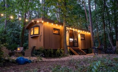 origineel overnachten woonwagen glamping