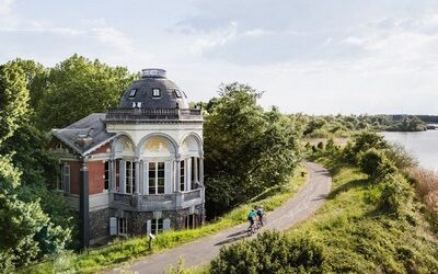 uniek vakantiehuis Bornem overnachten Scheldeland