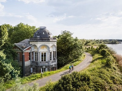 uniek vakantiehuis Bornem overnachten Scheldeland