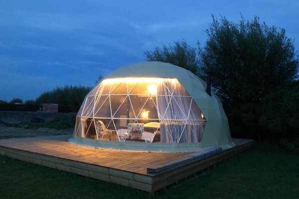 vakantiehuis Middelkerke glamping Belgische kust
