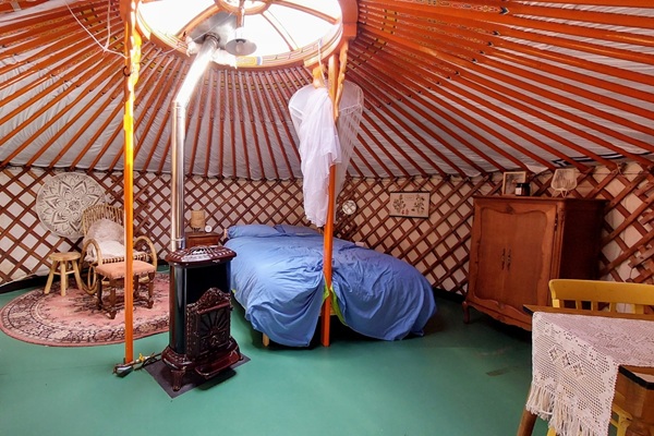 Kempen yurt glamping Retie vakantie
