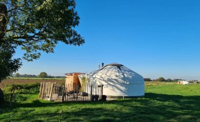 glamping yurt overnachten